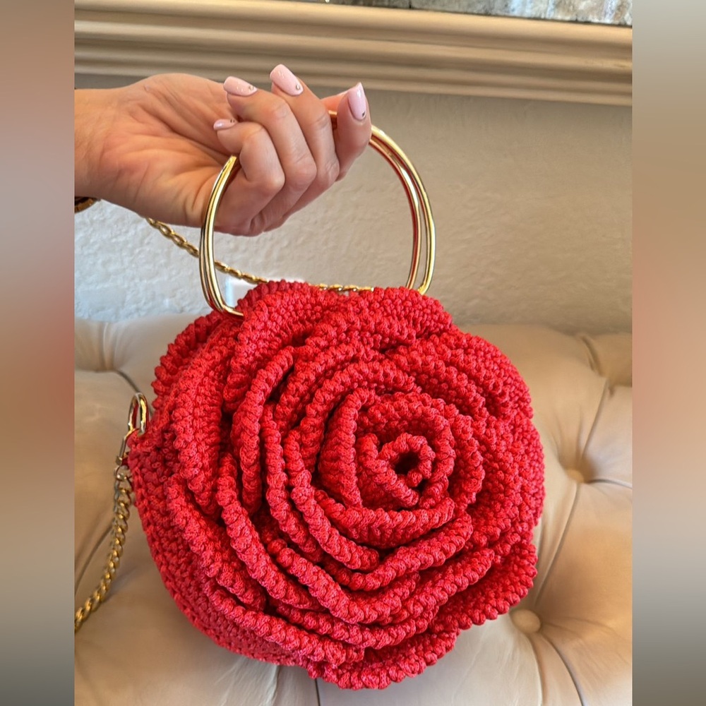 Mini bag in crochet Made by Hand any color orders in advance